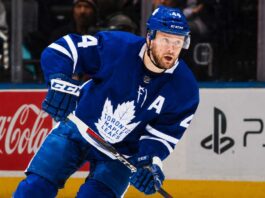 Morgan Rielly Likely to Stay With Toronto Maple Leafs as Trade Market Cools Morgan Rielly skating in a Toronto Maple Leafs home jersey as trade rumors suggest the veteran defenseman could remain in Toronto for the 2026-27 NHL season.