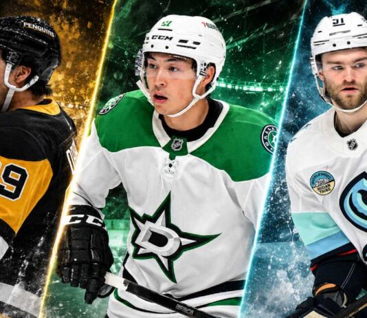 NHL News Today: Nick Robertson Signs as Jason Robertson and Shane Wright Trade Buzz Builds Nick Robertson, Jason Robertson and Shane Wright featured in a three-way split image highlighting the latest NHL news and trade rumors.