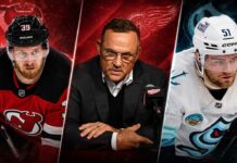 Anthony Mantha, Steve Yzerman and Shane Wright featured in the latest NHL News, signings and trade rumors for July 15, 2026.