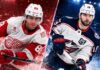 NHL News Today: Patrick Kane Decision, Adam Fantilli Contract Pressure and 84-Game Schedule Patrick Kane and Adam Fantilli featured in a split image highlighting the latest NHL news, free-agent rumors and contract updates.