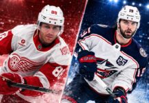 NHL News Today: Patrick Kane Decision, Adam Fantilli Contract Pressure and 84-Game Schedule Patrick Kane and Adam Fantilli featured in a split image highlighting the latest NHL news, free-agent rumors and contract updates.