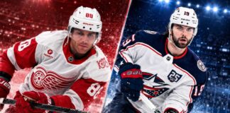 NHL News Today: Patrick Kane Decision, Adam Fantilli Contract Pressure and 84-Game Schedule Patrick Kane and Adam Fantilli featured in a split image highlighting the latest NHL news, free-agent rumors and contract updates.