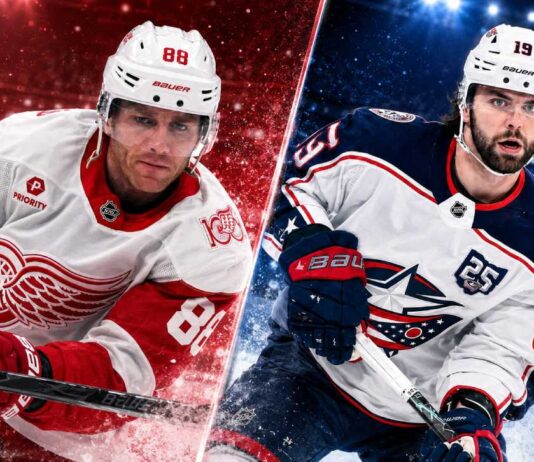 NHL News Today: Patrick Kane Decision, Adam Fantilli Contract Pressure and 84-Game Schedule Patrick Kane and Adam Fantilli featured in a split image highlighting the latest NHL news, free-agent rumors and contract updates.