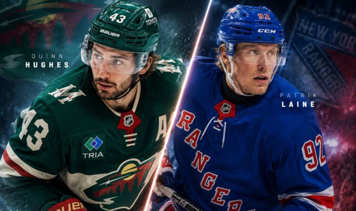 nhl-news-rumors-july-18-2026 Quinn Hughes and Patrik Laine featured in the latest NHL News and NHL trade rumors for July 18, 2026.