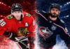 Patrick Kane and Kirill Marchenko featured in a split image highlighting the latest NHL news and NHL trade rumors for July 27, 2026