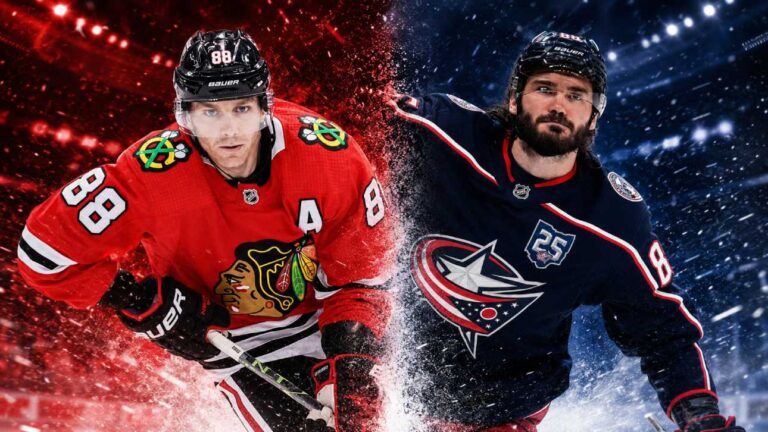 Patrick Kane and Kirill Marchenko featured in a split image highlighting the latest NHL news and NHL trade rumors for July 27, 2026