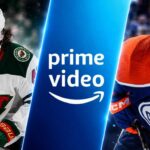 Prime Video NHL broadcast graphic featuring Quinn Hughes and Connor McDavid for the latest NHL news and rumors