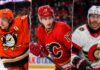NHL News Today: Nemec Signs, Giroux Returns, Ducks Rumors Leo Carlsson, Simon Nemec and Claude Giroux featured in a three-way NHL news image covering the Ducks, Flames and Senators.