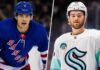 Shane Wright to NY Rangers? The Braden Schneider Trade Idea Explained Shane Wright of the Seattle Kraken and Braden Schneider of the New York Rangers featured in a potential NHL trade rumor