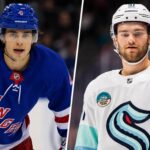 Shane Wright to NY Rangers? The Braden Schneider Trade Idea Explained Shane Wright of the Seattle Kraken and Braden Schneider of the New York Rangers featured in a potential NHL trade rumor