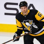 Shane Wright Linked to Pittsburgh Penguins in Potential Seattle Kraken Trade Shane Wright wearing a Pittsburgh Penguins home jersey amid NHL trade rumors involving the Seattle Kraken