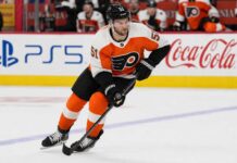 Shane Wright Trade Rumors: Flyers Lead If Ducks Match Carlsson Shane Wright skates in a Philadelphia Flyers home jersey as Seattle Kraken trade rumors link the young center to Philadelphia.