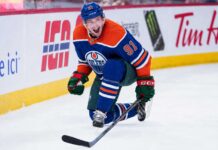 Vladimir Tarasenko Linked to Edmonton Oilers in Free Agency Vladimir Tarasenko wearing an Edmonton Oilers home jersey amid NHL free-agent rumors linking him to Edmonton