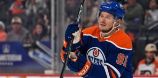Edmonton Oilers Linked to Vladimir Tarasenko, but the Price Changes Everything Vladimir Tarasenko wearing an Edmonton Oilers home jersey amid NHL free-agent signing rumors