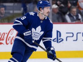 Zach Werenski Maple Leafs Trade Rumor: Blue Jackets Star Rejects Dallas Zach Werenski in a Toronto Maple Leafs jersey during NHL trade rumors linking the former Columbus Blue Jackets defenseman to Toronto