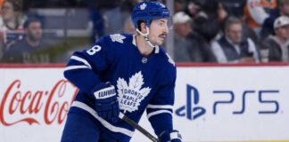 Zach Werenski Maple Leafs Trade Rumor: Blue Jackets Star Rejects Dallas Zach Werenski in a Toronto Maple Leafs jersey during NHL trade rumors linking the former Columbus Blue Jackets defenseman to Toronto