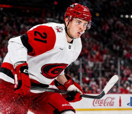 Alexander Nikishin Trade Rumors Heat Up as Hurricanes Admit Calls Keep Coming Alexander Nikishin skating for the Carolina Hurricanes amid NHL trade rumors and RFA contract speculation.