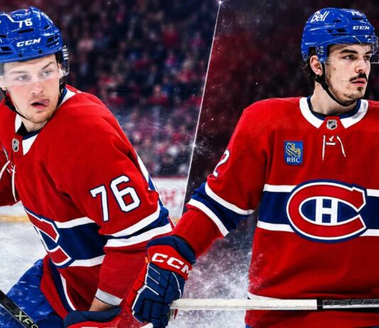 Zachary Bolduc and Arber Xhekaj of the Montreal Canadiens featured in NHL trade rumors about a possible roster move