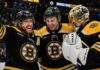 Boston Bruins Season Preview 2026-27: Roster Changes, Predictions and Playoff Outlook David Pastrnak, Charlie McAvoy and Jeremy Swayman celebrate a Boston Bruins win last season.