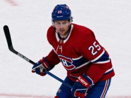 Brandon Carlo Linked to Montreal Canadiens as Habs Search for Size on Defence Brandon Carlo in a Montreal Canadiens home jersey amid NHL trade rumors linking the St. Louis Blues defenceman to Montreal