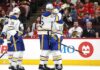 Buffalo Sabres Season Preview 2026-27: Can Buffalo Repeat Its Breakthrough? Buffalo Sabres players celebrate a win last season as Buffalo pushes for another playoff appearance.