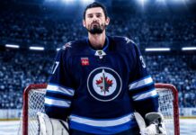 Connor Hellebuyck Trade Talks Could Reignite Between Winnipeg Jets and Buffalo Sabres Connor Hellebuyck in a Winnipeg Jets jersey amid Buffalo Sabres trade rumors ahead of NHL training camp