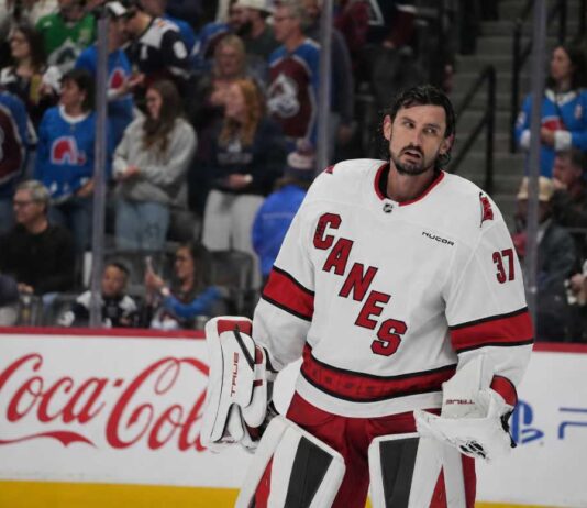 Connor Hellebuyck Trade Rumors: Hurricanes Could Revisit Blockbuster Jets Offer Connor Hellebuyck in a Carolina Hurricanes away jersey amid Winnipeg Jets trade rumors after his public trade request
