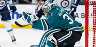 Connor Hellebuyck Trade Rumors: Could the San Jose Sharks Make the Blockbuster Move Nobody Saw Coming? Connor Hellebuyck in a San Jose Sharks home uniform amid NHL trade rumors involving the Winnipeg Jets