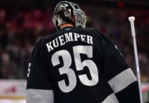 Darcy Kuemper Trade Rumors: Kings Goalie Battle Could Change Everything Darcy Kuemper in a Los Angeles Kings uniform as NHL trade rumors surround his future ahead of the 2026-27 season