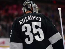 Darcy Kuemper Trade Rumors: Kings Goalie Battle Could Change Everything Darcy Kuemper in a Los Angeles Kings uniform as NHL trade rumors surround his future ahead of the 2026-27 season