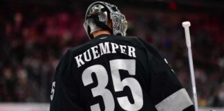 Darcy Kuemper Trade Rumors: Kings Goalie Battle Could Change Everything Darcy Kuemper in a Los Angeles Kings uniform as NHL trade rumors surround his future ahead of the 2026-27 season