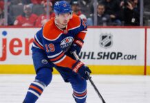 Should the Edmonton Oilers Trade for Drake Batherson as Contract Talks Stall? Drake Batherson wearing an Edmonton Oilers home jersey in a concept image amid NHL trade rumors