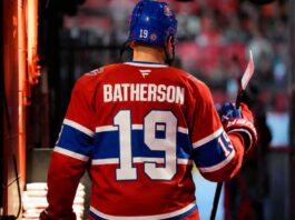 Canadiens Could Target Drake Batherson if Senators Contract Talks Fail Drake Batherson wearing a Montreal Canadiens jersey amid NHL trade rumors involving the Ottawa Senators