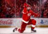 Dylan Larkin Trade Rumors Take Another Twist as Red Wings Standoff Gets Awkward Dylan Larkin celebrates for the Detroit Red Wings as NHL trade rumors intensify over his future in Detroit.