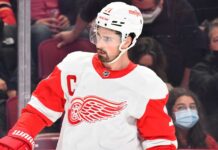 Dylan Larkin Trade Request Takes New Twist as Detroit Red Wings Face Major Decision Dylan Larkin in a Detroit Red Wings jersey as trade rumors continue following a new twist in his trade request.