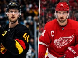 Minnesota Wild Still Chasing Dylan Larkin as Three-Team Trade Idea Emerges Elias Pettersson and Dylan Larkin featured in Minnesota Wild, Detroit Red Wings and Vancouver Canucks three-team trade rumors