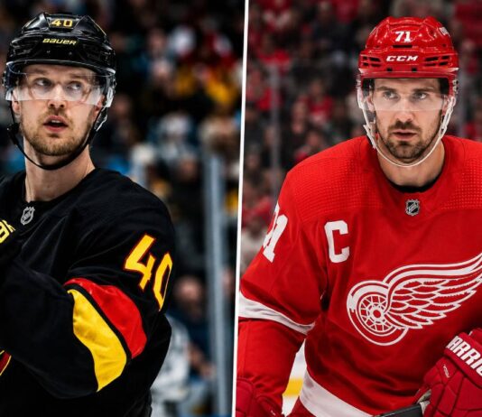 Minnesota Wild Still Chasing Dylan Larkin as Three-Team Trade Idea Emerges Elias Pettersson and Dylan Larkin featured in Minnesota Wild, Detroit Red Wings and Vancouver Canucks three-team trade rumors