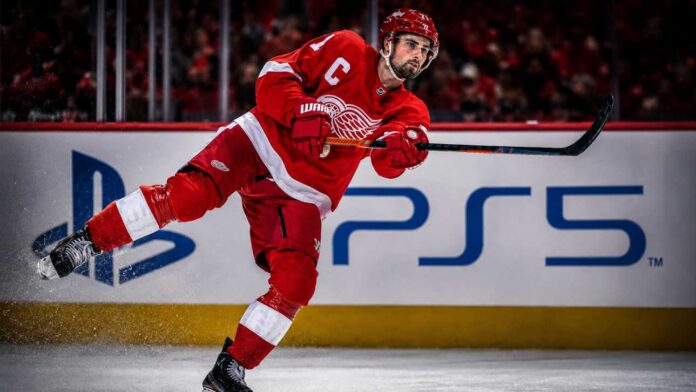 dylan-larkin-red-wings-trade-rumors-2026 Dylan Larkin skates for the Detroit Red Wings as NHL trade rumors grow amid the team’s general manager search.