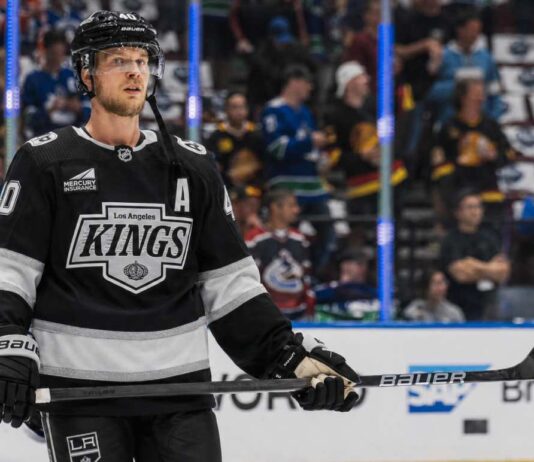 Elias Pettersson Trade Rumors: Los Angeles Kings Exploring Canucks Blockbuster Elias Pettersson in a Los Angeles Kings jersey amid NHL trade rumors involving the Vancouver Canucks