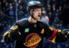 Elias Pettersson Vancouver Canucks fantasy hockey projection for the 2026-27 NHL season