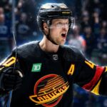Elias Pettersson Vancouver Canucks fantasy hockey projection for the 2026-27 NHL season