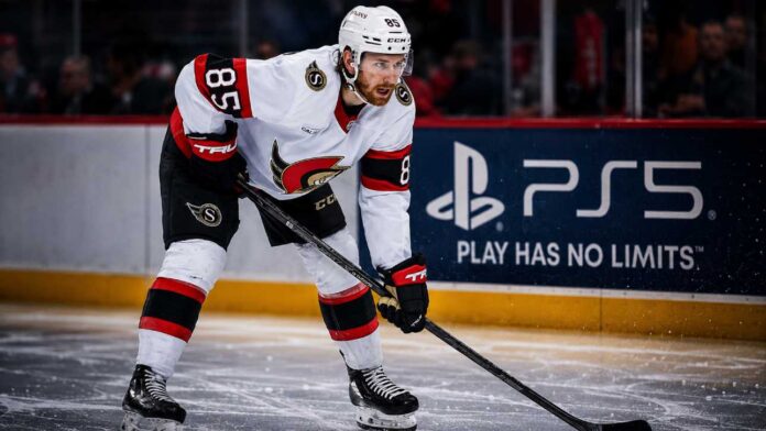 Jake Sanderson Ottawa Senators fantasy hockey projection for the 2026-27 NHL season