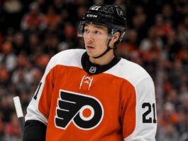 Jason Robertson to Philadelphia? Why the Flyers Could Make a Blockbuster Trade With the Dallas Stars Jason Robertson wearing a Philadelphia Flyers home jersey in NHL trade rumor image linking the Dallas Stars star to Philadelphia