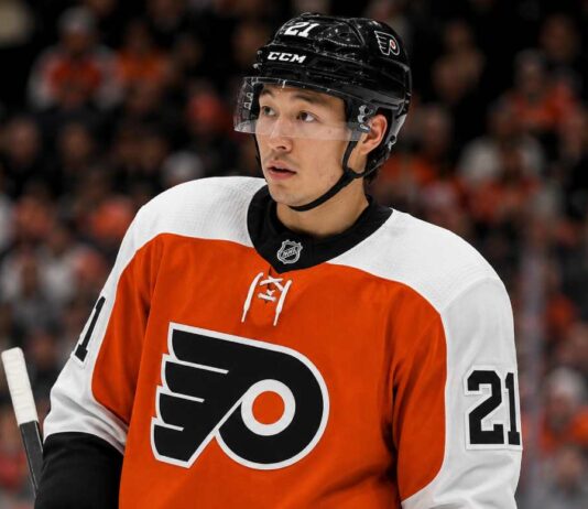 Jason Robertson to Philadelphia? Why the Flyers Could Make a Blockbuster Trade With the Dallas Stars Jason Robertson wearing a Philadelphia Flyers home jersey in NHL trade rumor image linking the Dallas Stars star to Philadelphia
