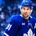 John Tavares Point Projections 2026-27: Can He Deliver Another 70-Point Season? John Tavares in a Toronto Maple Leafs jersey featured in a 2026-27 fantasy hockey projection predicting 28 goals, 39 assists and 67 points.