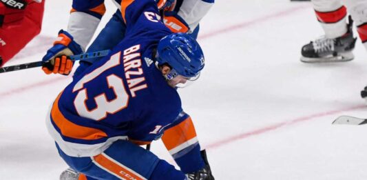 Mathew Barzal Fantasy Hockey Projection: Can He Reach 80 Points in 2026-27? Mathew Barzal New York Islanders fantasy hockey projection for the 2026-27 NHL season