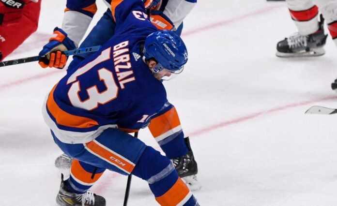 mathew-barzal-islanders-fantasy-hockey-2026-27 Mathew Barzal New York Islanders fantasy hockey projection for the 2026-27 NHL season