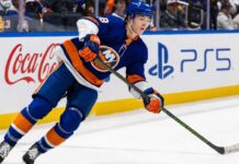 Matthew Schaefer Point Projections 2026-27: New York Islanders Fantasy Outlook Matthew Schaefer skating for the New York Islanders in a 2026-27 Fantasy Hockey point projection
