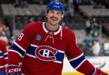 Montreal Canadiens Linked to Morgan Frost as Calgary Flames Trade Possibility Grows Morgan Frost in a Montreal Canadiens jersey amid NHL trade rumors linking the Calgary Flames forward to Montreal