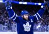 Morgan Rielly Trade Rumors Take a Major Twist for the Toronto Maple Leafs Morgan Rielly celebrates in a Toronto Maple Leafs jersey amid NHL trade rumors about his future in Toronto.